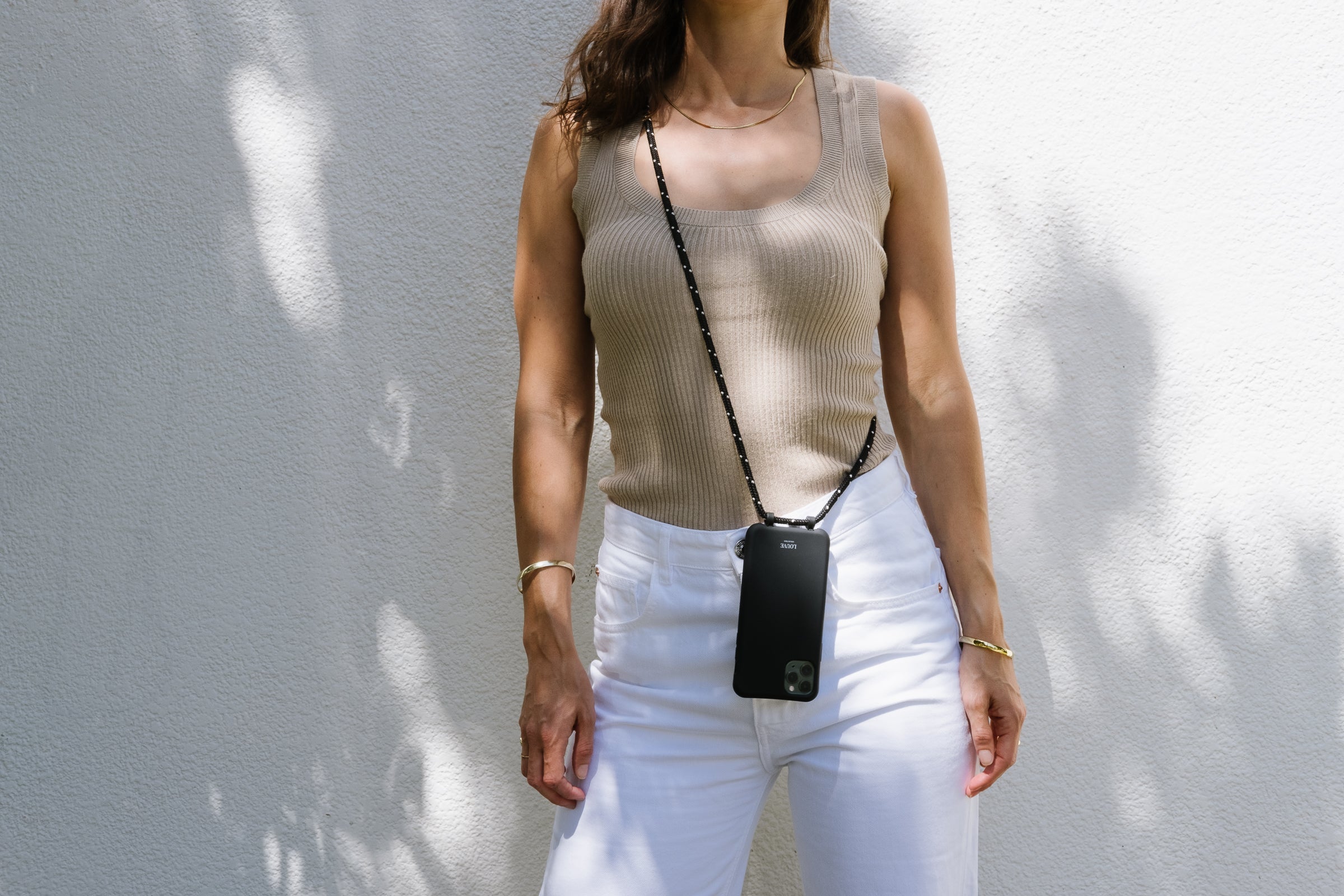 Phone case with cord. Smartphone necklace. Phone case with rope attached. Sling. Corded phone cases. phone strap.