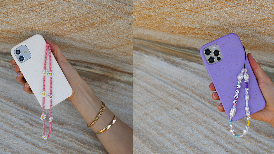 The new IG and Tik Tok Trend: Beaded Phone charms & Colourful Phone Wristlets