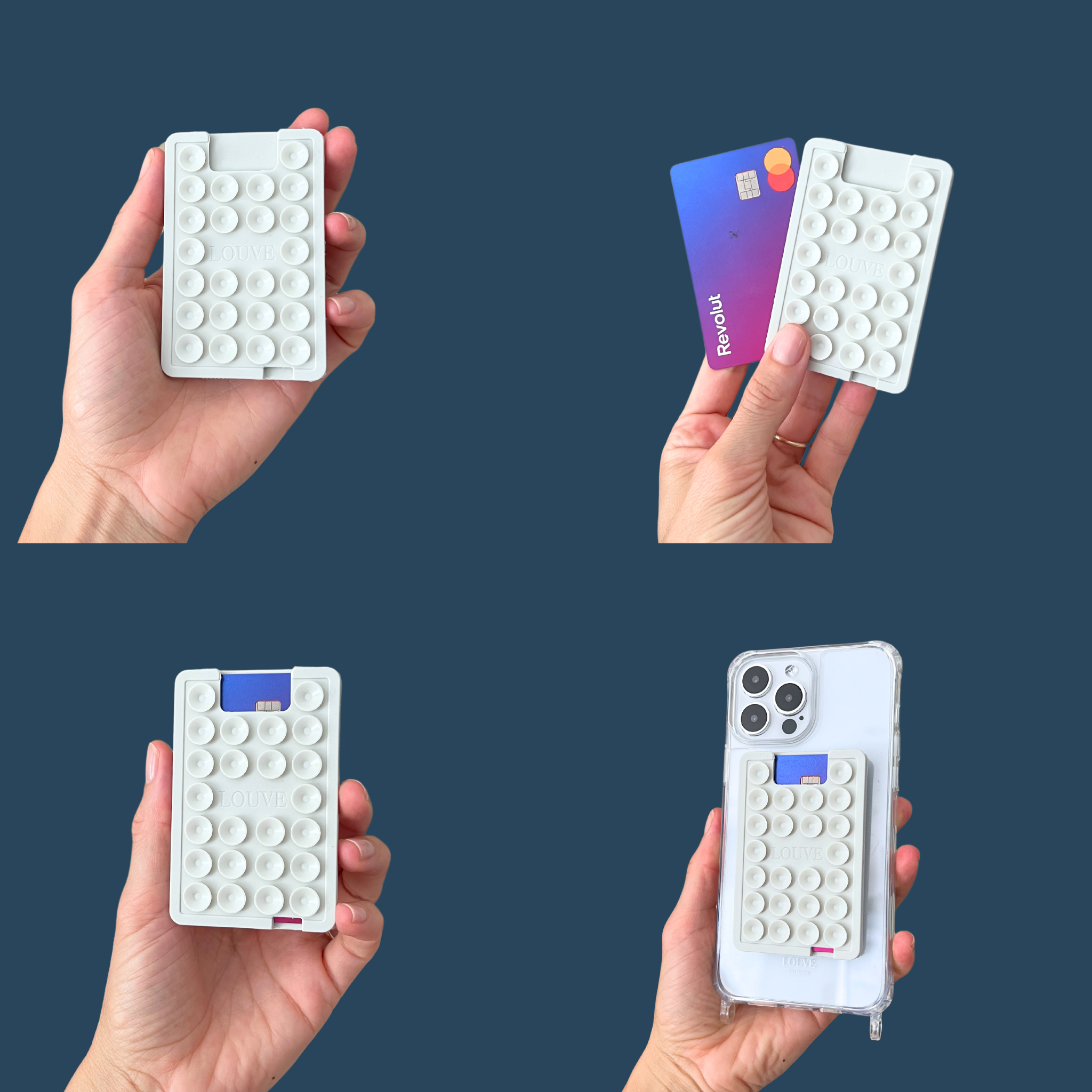 Phone Suction plate, Phone Suction pad, Octobuddy, Silicone Suction rubber, phone suction cup holder, innovative phone holder, silicone antislip iPhone plates, Sticky grippy, Cardholder, card holder, Silicone Phone Grip Stand, Phone holder for shower, mirror, Hailey Bieber phone accessory, Silicone Phone Mat