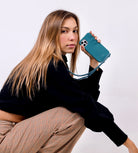 Hands-free phone case. Phone case with strap. Xouxou. Phone chain with pearls. Clear phone case. Custom smartphone accessories. Phone case with Pearl cord. Chain for your phone. Phone Strap with pearls. Phone Bracelet. Phone Necklace. wristlet. wristband. phone Charm. phone Charms. iPhone 13 pro max. mini. crossbody phone case. Phone harness. Lanyard. iPhone mini phone bag. Bandolier. Casetify. personalise your phone. TDE. modular.