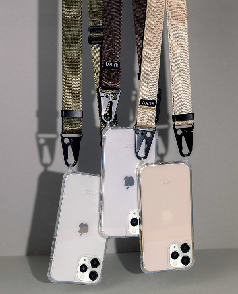 phone case and cord - louve collection