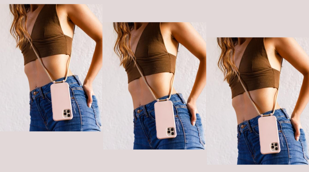 Crossbody phone cases - louve collection