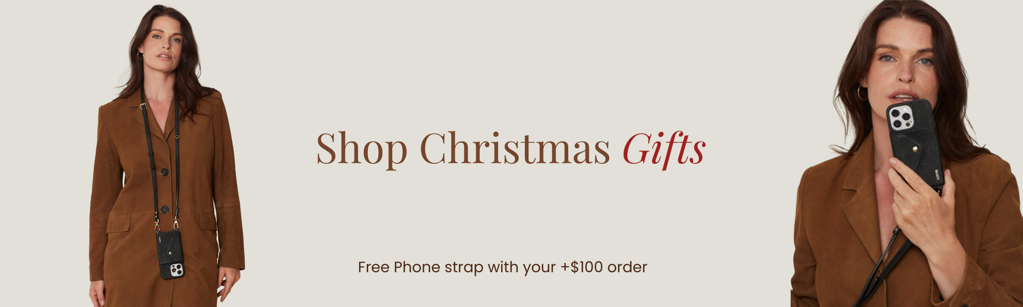 Leather Collection | Genuine Leather Crossbody Phone Cases, Phone Straps, and Accessories