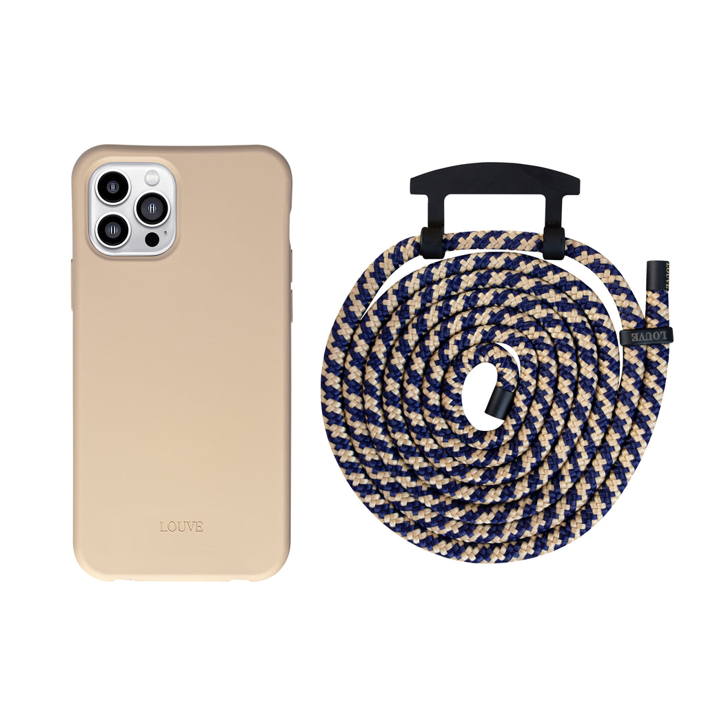 Desert Sand Crossbody Phone Case + Summer in Santorini Phone Strap - Louve collection