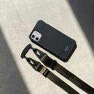 Olive Green Active Phone Belt - Louve collection