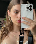 Crossbody phone case. Phone strap. Phone necklace. Phone harness. smartphone accessories. Xouxou. bandolierstyle. Cross body phone straps