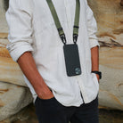 Olive Green Active Phone Belt - Louve collection