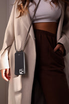 Le Cafe Noir Black Phone Case + Summer in Santorini Phone Cord - Louve collection