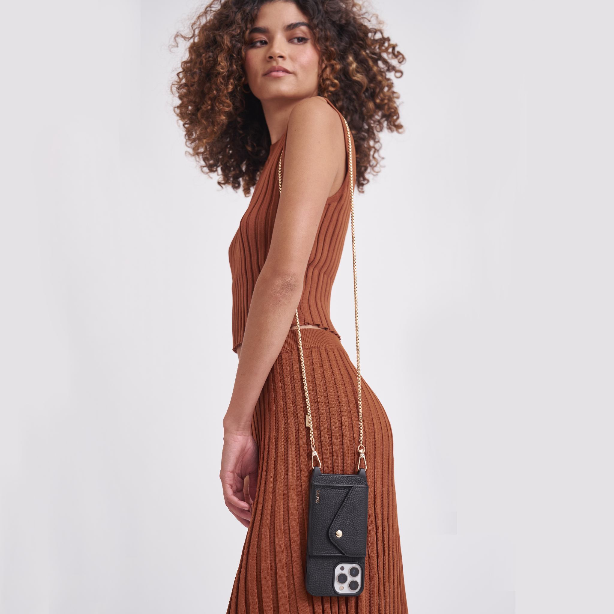 Mott pebble leather phone crossbody wallet hotsell